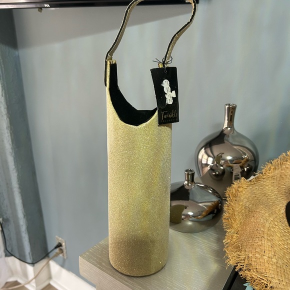twinkle Other - Gold Wine Bottle Holder
